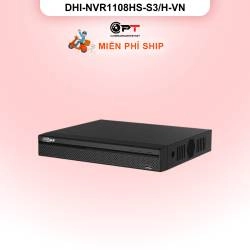 Đầu ghi hình IP Dahua DHI-NVR1108HS-S3/H-VN | 8 kênh | Chính hãng