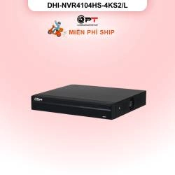 Đầu ghi hình IP Dahua DHI-NVR4104HS-4KS2/L | 4 kênh | Chính hãng