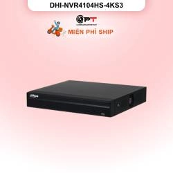 Đầu ghi hình IP Dahua DHI-NVR4104HS-4KS3 | 4 kênh, 4K | Chính hãng