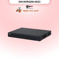 Đầu ghi hình IP Dahua DHI-NVR4208-4KS3 | 8 kênh, 4K | Chính hãng
