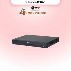 Đầu ghi hình IP Dahua DHI-NVR4216-EI | 16 kênh, Hỗ trợ AI | Chính hãng