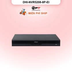 Đầu ghi hình IP Dahua DHI-NVR5208-8P-EI | 8 kênh, Hỗ trợ AI, PoE | Chính hãng