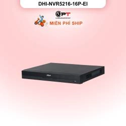 Đầu ghi hình IP Dahua DHI-NVR5216-16P-EI | 16 kênh, Hỗ trợ AI, PoE | Chính hãng