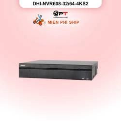Đầu ghi hình IP Dahua DHI-NVR608-32/64-4KS2 | 8 kênh, 4K | Chính hãng