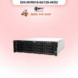 Đầu ghi hình IP Dahua DHI-NVR616-64/128-4KS2 | 16 kênh, 4K | Chính hãng
