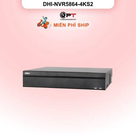 Đầu ghi hình camera ip NVR DHI-NVR5864-4KS2 8 ổ cứng 10Tb ảnh 