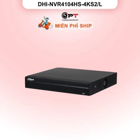 Đầu ghi hình IP Dahua DHI-NVR4104HS-4KS2/L | 4 kênh | Chính hãng ảnh 