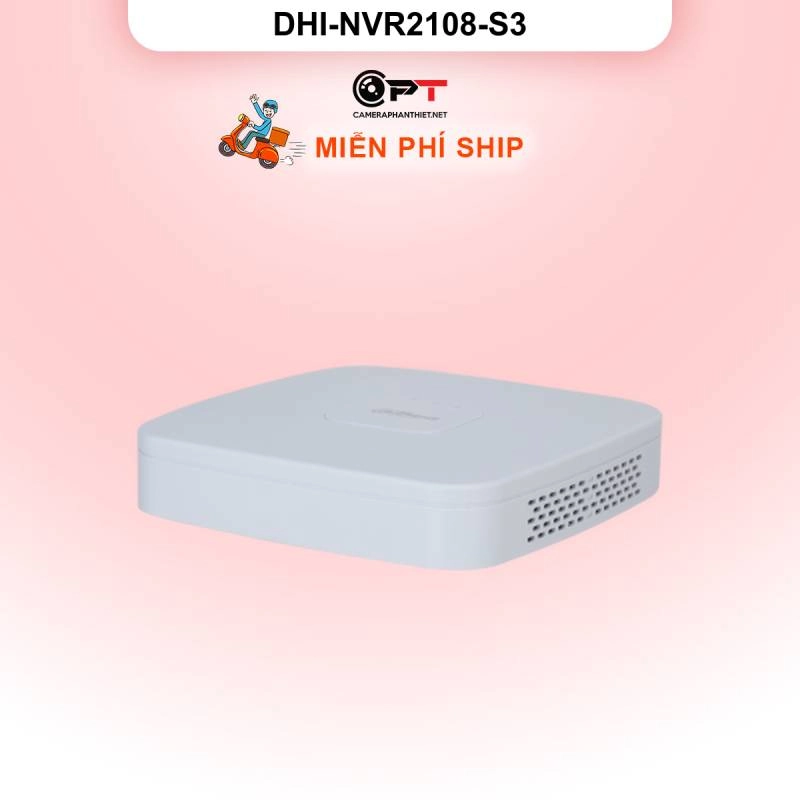 Ảnh sản phẩm Đầu ghi hình IP Dahua DHI-NVR2108-S3 | 8 kênh | Chính hãng - hình 1