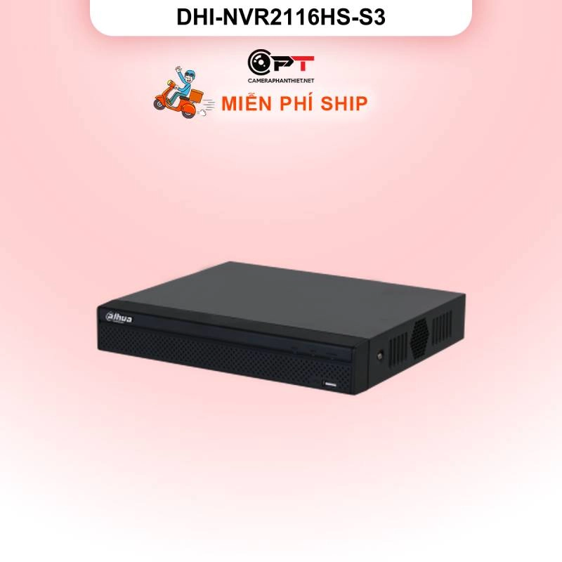 Ảnh sản phẩm Đầu ghi hình IP Dahua DHI-NVR2116HS-S3 | 16 kênh | Chính hãng - hình 1