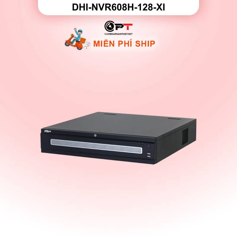 Ảnh sản phẩm Đầu ghi hình IP Dahua DHI-NVR608H-128-XI | 8 kênh | Chính hãng - hình 1