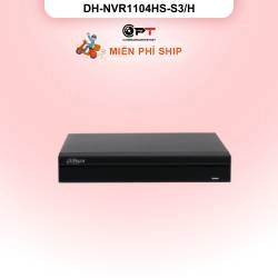 Đầu ghi hình IP Dahua DH-NVR1104HS-S3/H | 4 kênh | Chính hãng