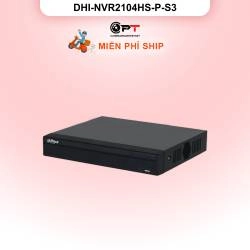 Đầu ghi hình IP Dahua DHI-NVR2104HS-P-S3 | 4 kênh, PoE | Chính hãng