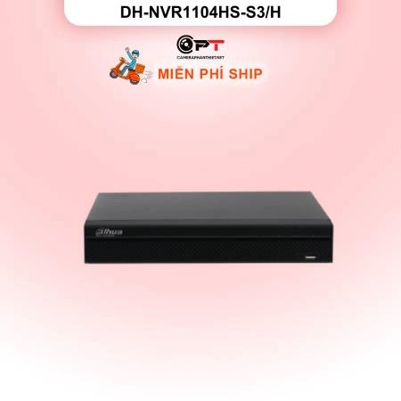 Đầu ghi hình IP Dahua DH-NVR1104HS-S3/H | 4 kênh | Chính hãng ảnh 