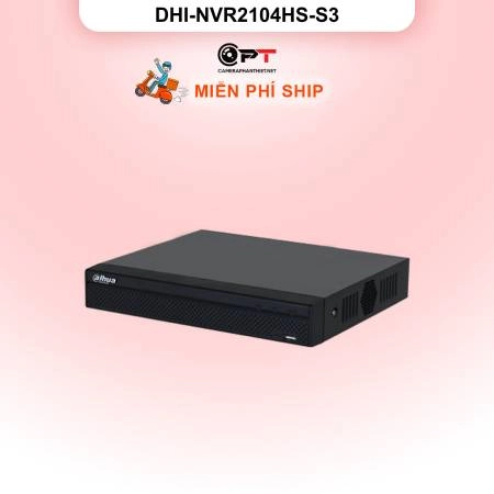 Đầu ghi hình IP Dahua DHI-NVR2104HS-S3 | 4 kênh | Chính hãng ảnh 