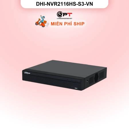 Đầu ghi hình IP Dahua DHI-NVR2116HS-S3-VN | 16 kênh | Chính hãng ảnh 