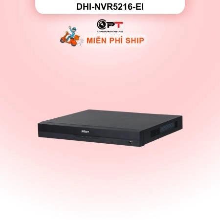 Đầu ghi hình IP Dahua DHI-NVR5216-EI | 16 kênh, Hỗ trợ AI | Chính hãng ảnh 