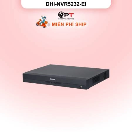 Đầu ghi hình IP Dahua DHI-NVR5232-EI | 32 kênh, Hỗ trợ AI | Chính hãng ảnh 