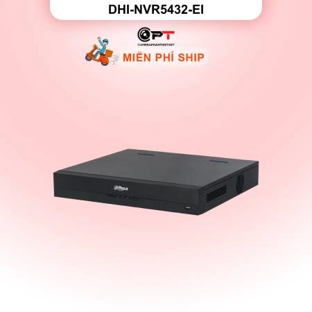 Đầu ghi hình IP Dahua DHI-NVR5432-EI | 32 kênh, Hỗ trợ AI | Chính hãng ảnh 