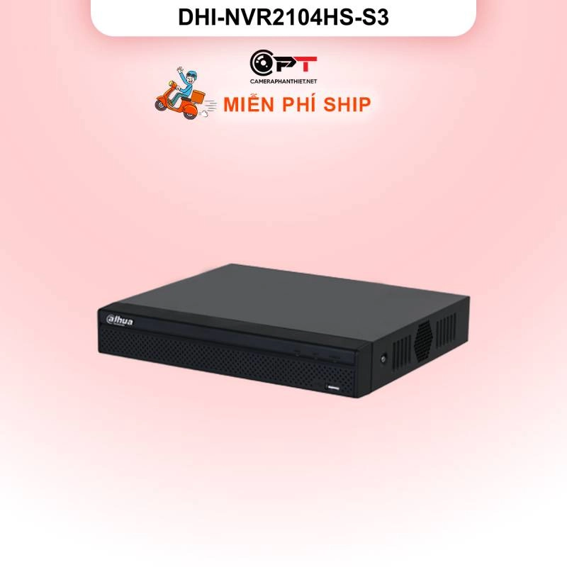 Ảnh sản phẩm Đầu ghi hình IP Dahua DHI-NVR2104HS-S3 | 4 kênh | Chính hãng - hình 1