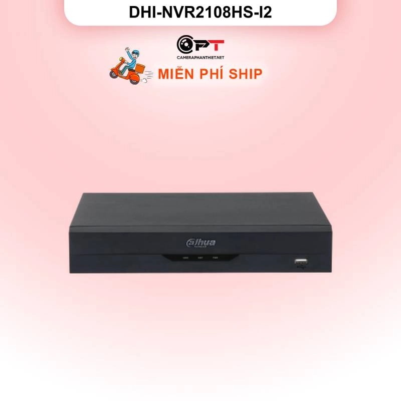 Ảnh sản phẩm Đầu ghi hình IP Dahua DHI-NVR2108HS-I2 | 8 kênh, Hỗ trợ AI | Chính hãng - hình 1