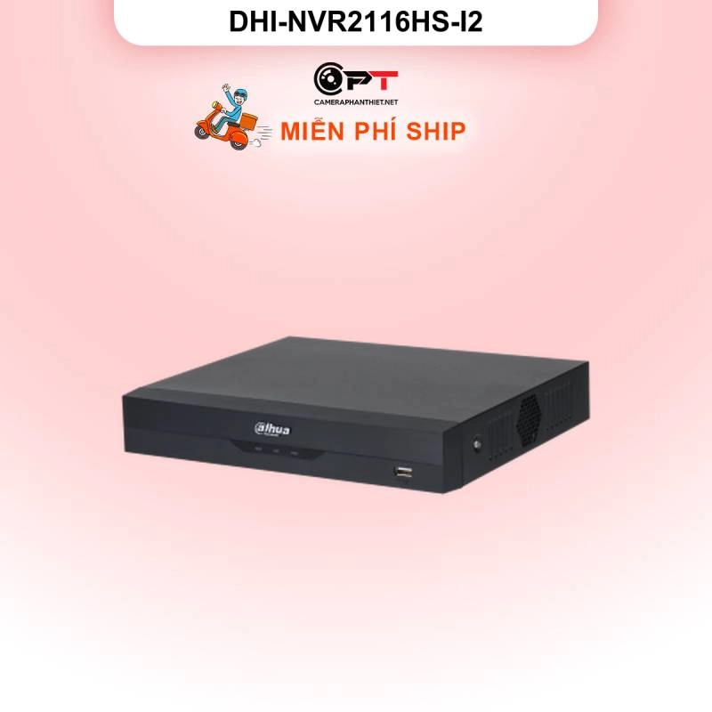 Ảnh sản phẩm Đầu ghi hình IP Dahua DHI-NVR2116HS-I2 | 16 kênh, Hỗ trợ AI | Chính hãng - hình 1