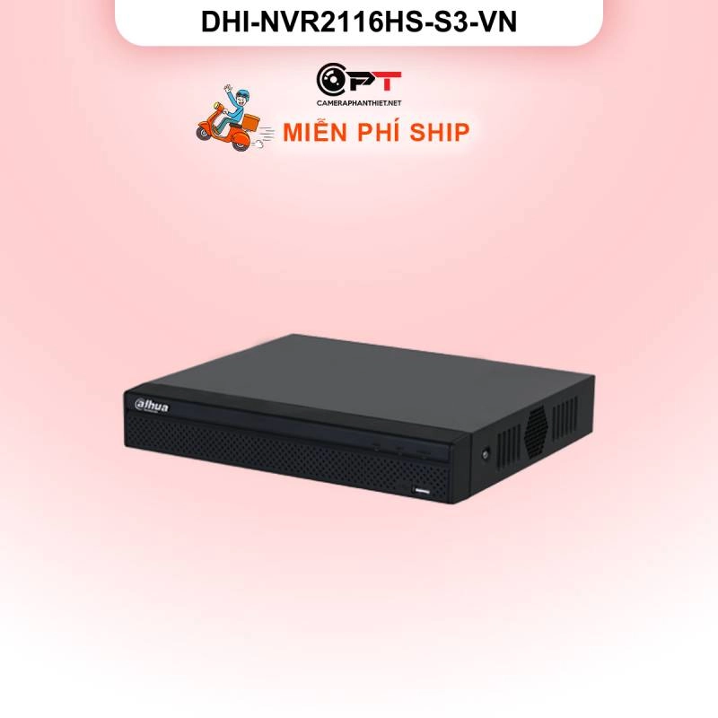 Ảnh sản phẩm Đầu ghi hình IP Dahua DHI-NVR2116HS-S3-VN | 16 kênh | Chính hãng - hình 1