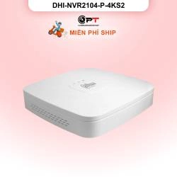 Đầu ghi hình IP Dahua DHI-NVR2104-P-4KS2 | 4 kênh, PoE, 4K | Chính hãng