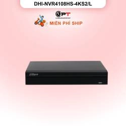 Đầu ghi hình IP Dahua DHI-NVR4108HS-4KS2/L | 8 kênh | Chính hãng