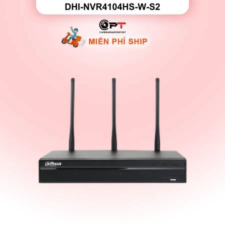Đầu ghi hình IP Dahua DHI-NVR4104HS-W-S2 | 4 kênh | Chính hãng ảnh 