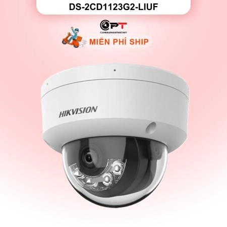Camera IP HIKVISION Dome 2MP DS-2CD1123G2-LIUF ảnh 
