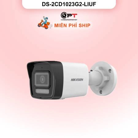 Camera IP HIKVISION Thân 2MP DS-2CD1023G2-LIUF ảnh 