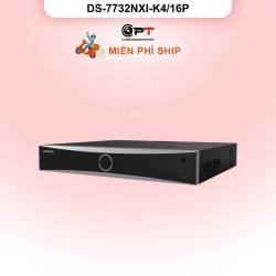 Đầu thu CAMERA IP NVR HIKVISION 32 Kênh 4 Ổ cứng DS-7732NXI-K4/16P