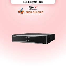 Đầu thu CAMERA IP NVR HIKVISION 32 Kênh 8 Ổ cứng DS-8632NXI-K8