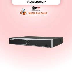Đầu thu CAMERA IP NVR HIKVISION 4 Kênh 1 Ổ cứng DS-7604NXI-K1