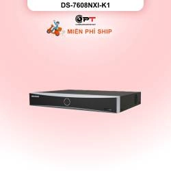 Đầu thu CAMERA IP NVR HIKVISION 8 Kênh 1 Ổ cứng DS-7608NXI-K1
