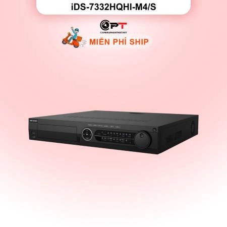 Đầu thu analog HD DVR HIKVISION (HIK) 32 Kênh 4 Ổ cứng iDS-7332HQHI-M4/S ảnh 