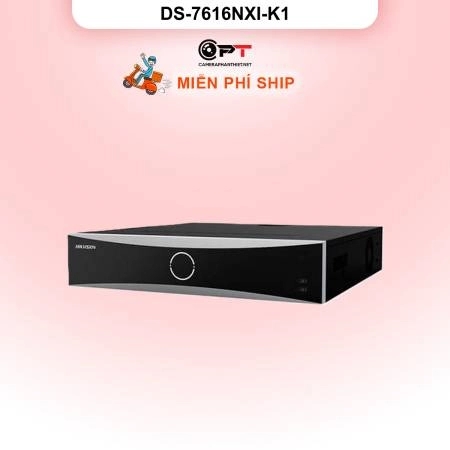 Đầu thu CAMERA IP NVR HIKVISION 16 Kênh 1 Ổ cứng DS-7616NXI-K1 ảnh 