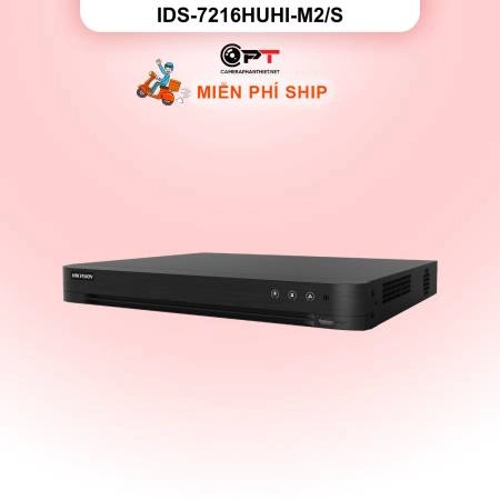 Đầu thu analog HD DVR HIKVISION (HIK) 16 Kênh 2 Ổ cứng IDS-7216HUHI-M2/S ảnh 