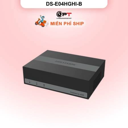 Đầu thu analog HD DVR HIKVISION (HIK) 4 Kênh 1 Ổ cứng DS-E04HGHI-B ảnh 