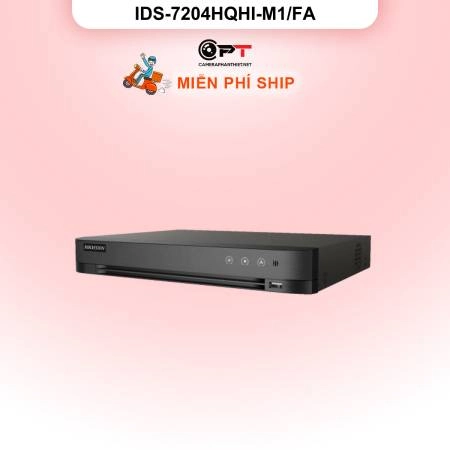Đầu thu analog HD DVR HIKVISION (HIK) 4 Kênh 1 Ổ cứng IDS-7204HQHI-M1/FA ảnh 