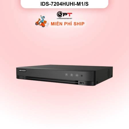 Đầu thu analog HD DVR HIKVISION (HIK) 4 Kênh 1 Ổ cứng IDS-7204HUHI-M1/S ảnh 