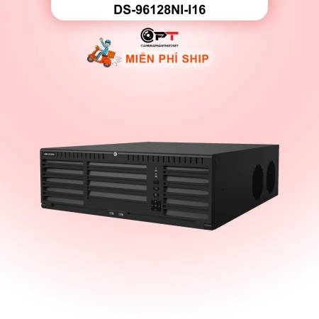 Đầu thu CAMERA IP NVR HIKVISION 128 Kênh 16 Ổ cứng DS-96128NI-I16 ảnh 