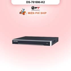 Đầu thu CAMERA IP NVR HIKVISION 16 Kênh 2 Ổ cứng DS-7616NI-K2