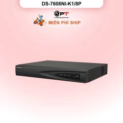 Đầu thu CAMERA IP NVR HIKVISION 8 Kênh 1 Ổ cứng DS-7608NI-K1/8P