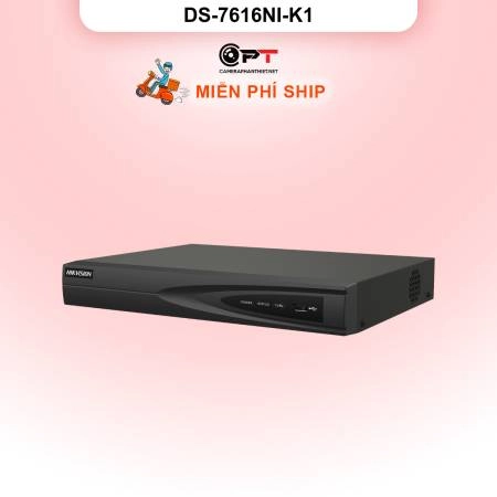 Đầu thu CAMERA IP NVR HIKVISION 16 Kênh 1 Ổ cứng DS-7616NI-K1 ảnh 