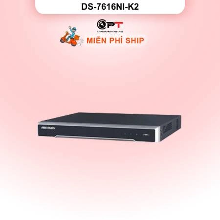 Đầu thu CAMERA IP NVR HIKVISION 16 Kênh 2 Ổ cứng DS-7616NI-K2 ảnh 