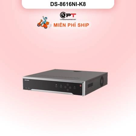 Đầu thu CAMERA IP NVR HIKVISION 16 Kênh 8 Ổ cứng DS-8616NI-K8 ảnh 