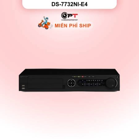 Đầu thu CAMERA IP NVR HIKVISION 32 Kênh 4 Ổ cứng DS-7732NI-E4 ảnh 