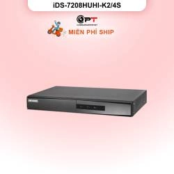 Đầu thu camera analog HD DVR HIKVISION 8 Kênh 2 Ổ cứng iDS-7208HUHI-K2/4S