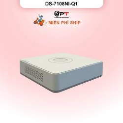 Đầu thu CAMERA IP NVR HIKVISION 8 Kênh 1 Ổ cứng DS-7108NI-Q1